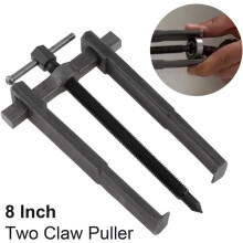 8 Inch Puller Two Claw Bearing Puller Carbon Steel Pump Pulley Remover Hand Tools Adjustable Automotive Gear Puller