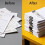 (Black-white(include 200pcs Clips), -) Θήκη κάρτας, PU 4