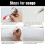 (Red, -) 2 stylos réparation rayures, blanc 4