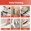 (Grey-1pcs, -) Brosse rails fenêtre, orange, 1 pièce 2