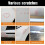 (Black, -) 2 stylos réparation rayures, blanc 5