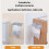 (white, -) Detergente schiumogeno multienzimatico 4 in 1, spray detergente profondo multiuso 2