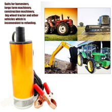 For Oil Fuel Pump 24V Refueling Nozzle Combination Kit Electric Submersible Pump with 5-Meter Steel Wire Pipe