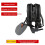Universal Adjustable Padded Trimmer Shoulder Strap Double Shoulder Weed Eater Brush Harness for String Trimmer Gray 3
