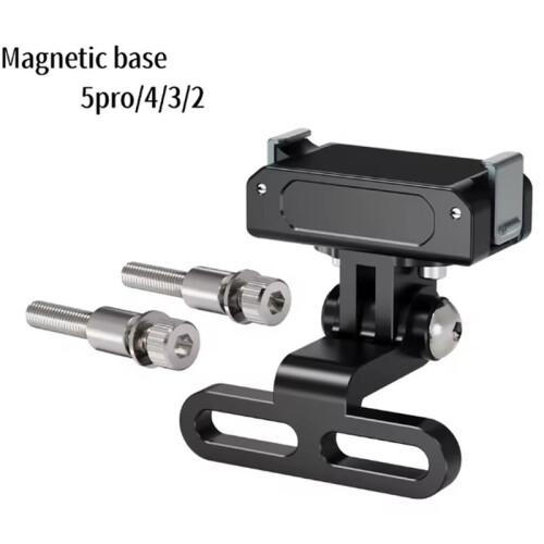 Magnetic Camera Mount Cycling Front Headlight Bracket for  GO Ultra/ OSMO 360 Action Camera Holder 1
