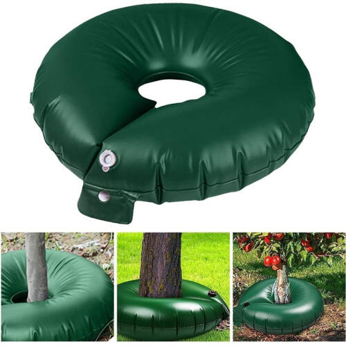 4pcs 10 Gallon Tree Watering Bag Automatic Drip Irrigation Watering System Adjustable Water-Flow for Trees and Shrubs 1