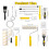 9-Inch Paint Roller Set - New Wall Painting Tool Kit 6