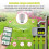3-Zone  Water Timer WiFi Garden Watering Controller Misting & Watering App Remote Auto Irrigation System EU Plug 3