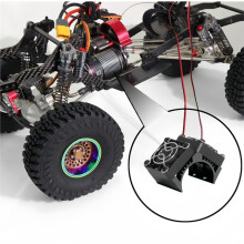 Dual 40mm RC Motor Koelventilator 40-42mm Compatibel met 1/7 1/8 voor ARRMA voor  RC Auto Geschikt voor 4074 4082 4268 Motoren A