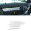 Car Interior Door Decoration Panel Cover Trim Silver for   C Class W204 2008-2013 2