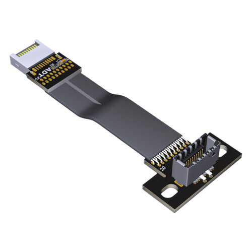 USB 3.2 Gen 2-verlengkabel Type E naar Type E-connector 10-15 cm 2