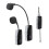 2 Channel UHF Wireless Headband Microphone System Clip- Instrument Mic for Performance Practice Recording 2