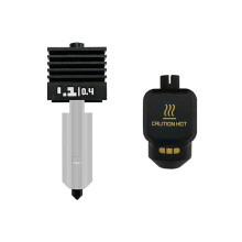 4set Hotend for  X2D Standard Flow Hotend Nozzle Hardened Steel Nozzle 0.2/0.4/0.6/0.8mm 3D Printer Parts