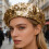 2 Pcs Dazzling Decorated Beret Cap Theater Display-Silver 11