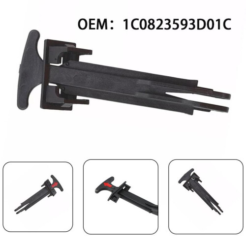 1C0823593D Car Hood Pull Handle  Release for  Beetle 1998-2010 1C0823593D01C 1
