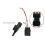 80525-T2F-A01 Sensor de Temperatura Do Ar Ambiente Externo com Plugue Conector para  Accord  HRV  Passport 6