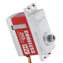 HV4220MG High Voltage Digital Servo 20kg Coreless Motor, 8.4V Metal Gear 35.5x15x29.9mm for RC Model Car Boat Aircraft