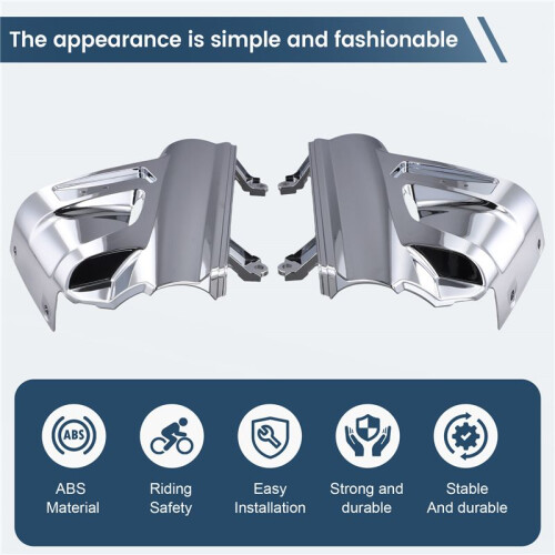 Motorcycle  Cover Front Fork Cover Chrome for  Gold Wing GL1800 2001-2011 Front Fork  Guard 1