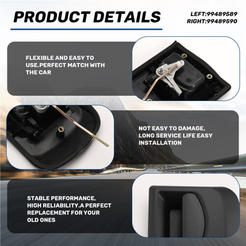 Car Door Handle Outer Left Front for  Daily 1999-2014 99489590 Right
