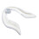 Bendable Plush Geese Wing Costume Adjustable Porch Geese-White 1
