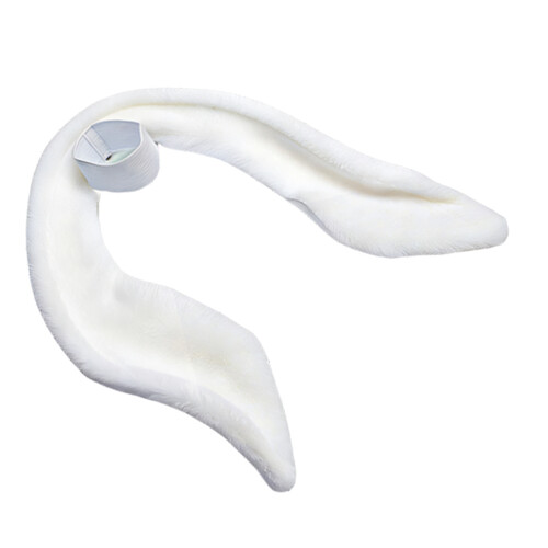 Bendable Plush Geese Wing Costume Adjustable Porch Geese-White