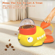 Pet Treat Dispenser Toy, Dog Feeder, Interactive Dog Toy, Duck Treat Dispenser Toy, Slow Puzzle Feeder Small Animal Bowl