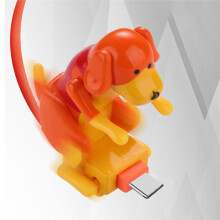 Humping Dog USB-C Charging Cable Funny Fast Charger Type-C Novel Phone Accessory & Stress Relief Toy