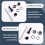 Motorcycle Stem Lock Front Fork Steering Column Lock for  Sur‑Ron Light Bee X 2018‑2025 for  Talaria 6