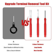 30+4P Terminal Pin Removal Tool Kit, Electrical Connector Depinning Tool Terminal Pin Extractor Kit Wire Release Tool
