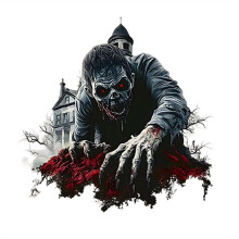 3D Wall Stickers Halloween Floor Sticker 3D Horror Hand Decal Home Decoration for Indoor Outdoor Gathering Bathroom