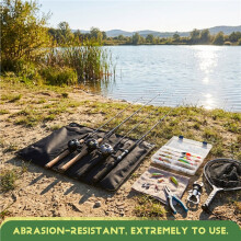 Fishing Rods Fishing Tackles Holder Bag Fishing Rods Holder Bag Camping Trolley Cart Between the Two Holes 43.5 cm