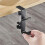 1 Piece Adjustable Table Side Hook, Gaming Headset Table Hanger Backpack Storage, Hook Stand Without Drilling,Black 6