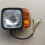 Tractor Trailer Headlights 12V Turn Signal Indicator Lamp Worklight for Excavator JCB Telehandler Loader Forklift 5