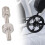Bike Crank Extractor Puller with Bottom Bracket Remover Cycling Repair Tool Kit for Square Hole Axis 5