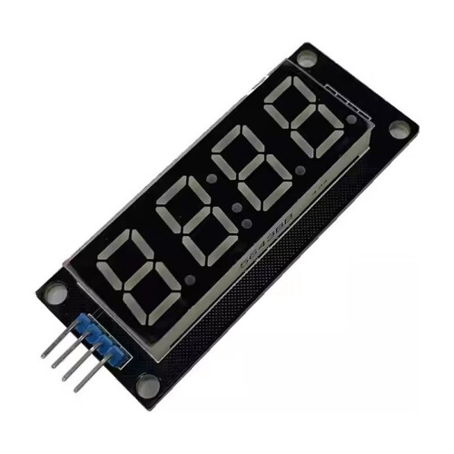 TM1637 LED Display Module 4 Digit Tube 7 Segment 0.56 Inch  Clock Indicator Module Red