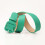 Ceinture à boucles carrées élégantes, couleur bonbon, pour-Vert 8
