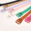 Ceinture à boucles carrées élégantes, couleur bonbon, pour-Vert 11