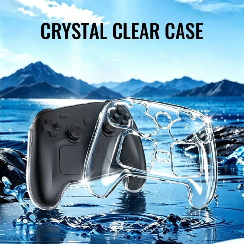 Per Custodia Trasparente Ultra Sottile per Controller JYS Steam Cover PC Chiara Accessori per Giochi Controller JYS Steam 1