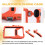 Dual-Hand  Phone Cage Extension Frame Accessory Stabilizer Universal Vlog Phone Stand Vlogging Orange 5