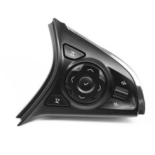 Car Steering Wheel Button Cover Volume Control Housing for Envision Verano LaCrosse Regal