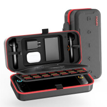 OIVO Premium Carrying Case   2 Storage Pouch with Game Cartridge Slots Travel Bag for Switch2 Console & Accessories
