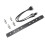 Front Mount Antenna Rack Kit for SLX SLX2 LX4 PGX2 Wireless System 1U Panel 50cm BNC Cable Antenna Rack Mount Kit 3