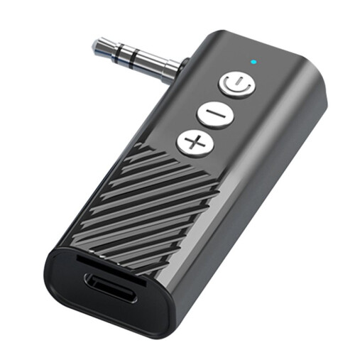 2X Wireless  5.3 Transmitter Receiver 3-in-1 USB Adapter Audio Receiver  Car Charger Aux 1