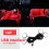 Universal Car Light Atmosphere Lights USB Refit Light 4pcs Led Decorative Light Foot Lights Interior Ambient Lamp A 8
