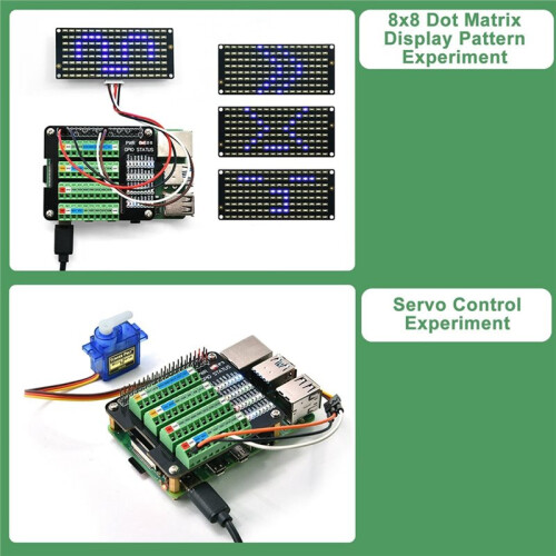 For Raspberry Pi GPIO Expansion Board Breakout Module for Raspberry Pi 4B/3B+/3B/2B/B+/Pi Zero W/Pi Zero 1