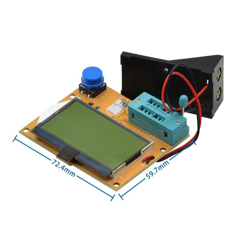 -T4 Meter Transistor Tester for Diode Triode Capacitance MOSFET for Resistor Inductor Thyristor Detection 2
