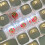 Customs 3D Transparents Alphabets Resins Keycaps OEM-W key 7