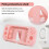 Protection Case for   Lite with Kickstand Hard Case for   Lite Games Console with Stand 3