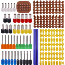 214Pcs Clay Letter Stamps Set Circle Cutters Handmade Alphabet Dotting Moulds Punch Tool for Clay Pottery Handmade