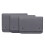 Tablets Pouch Bag With Cushioned Interior for-Dark Grey 15-inch 10